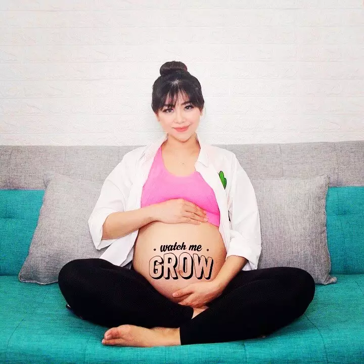 potret baby bum istri choky sitohang © 2020 Instagram/mrssitohang