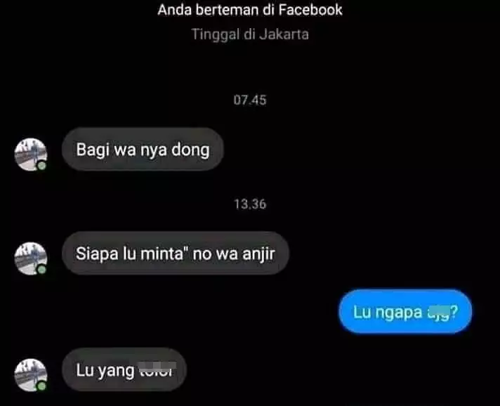 Chat kocak obrolan warganet Berbagai sumber Chat kocak obrolan warganet Berbagai sumber