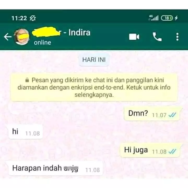 Chat kocak obrolan warganet Berbagai sumber Chat kocak obrolan warganet Berbagai sumber