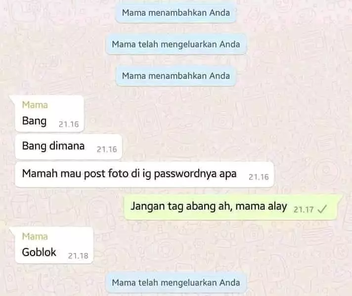Chat kocak obrolan warganet Berbagai sumber Chat kocak obrolan warganet Berbagai sumber