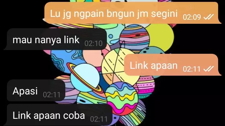 Chat kocak obrolan warganet Berbagai sumber Chat kocak obrolan warganet Berbagai sumber