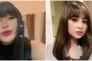 10 Penyanyi dangdut dengan gaya rambut poni, Zaskia Gotik jadi sorotan
