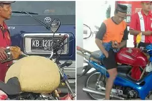 10 Modifikasi tangki motor ini absurd, nyelenehnya banget