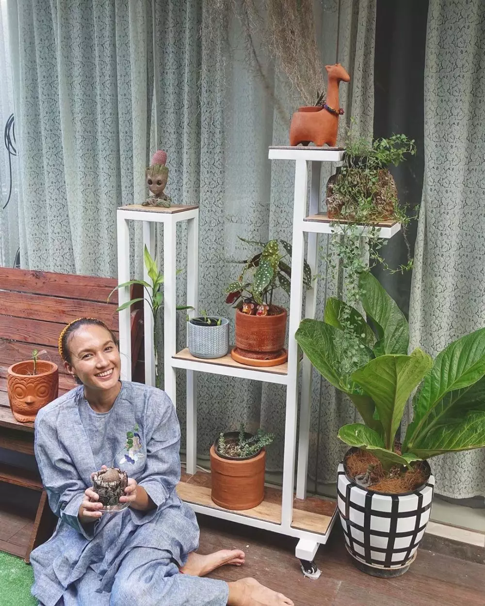 Rumah Nadin Chandrawinata © 2020 brilio.net Rumah Nadin Chandrawinata © 2020 brilio.net