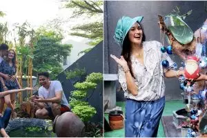 10 Potret rumah Nadine Chandrawinata & Dimas Anggara, dekorasinya unik