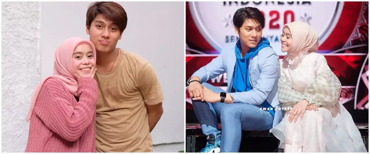Momen tak terduga Rizky Billar ketahuan pegang tangan Lesty Kejora