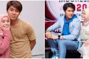 Momen tak terduga Rizky Billar ketahuan pegang tangan Lesty Kejora