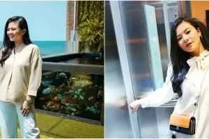 10 Potret rumah mewah Eriska Rein, ada lift & pemandangannya laut