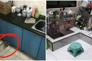10 Penampakan desain dapur nyeleneh ini bikin heran