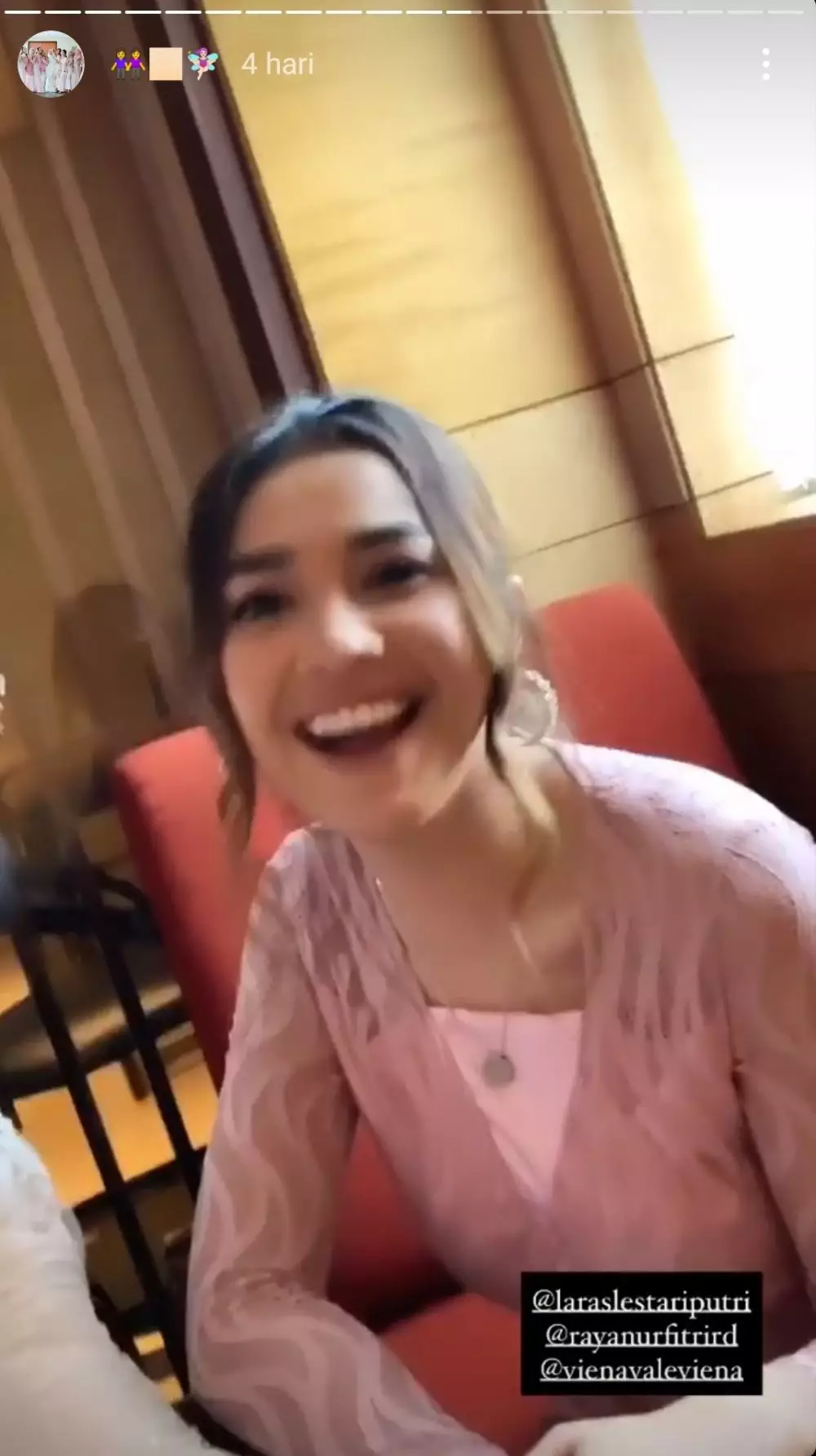 Raya Kitty nikahan sahabat instagram