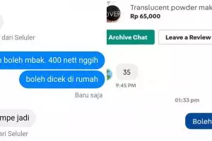 10 Chat pembeli saat tawar barang di olshop, bikin ketawa kesal