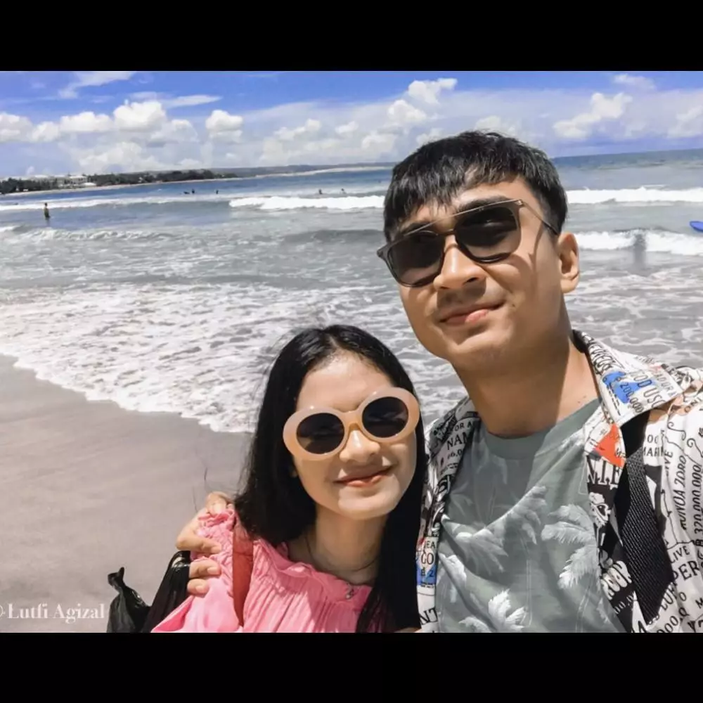 momen kenangan Lutfi Agizal dan Salshadilla © 2020 Instagram/@lutfiagizal 