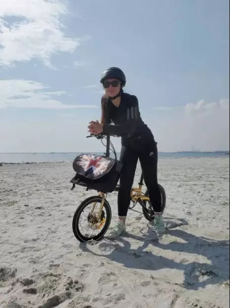 sepeda wulan guritno cantik Instagram