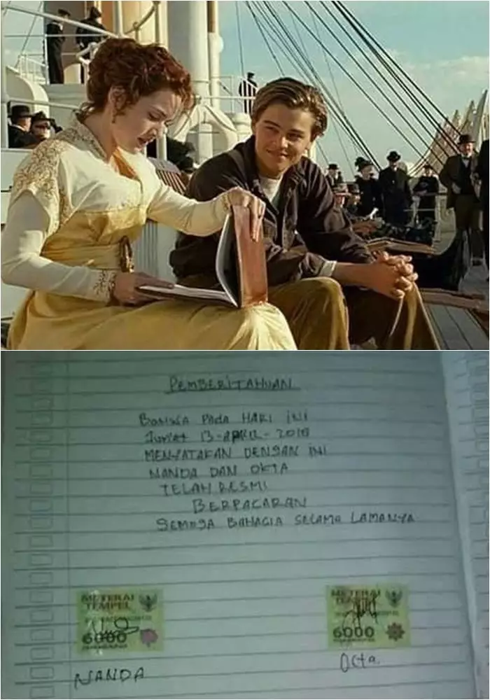 Editan Rose 'Titanic' baca buku Jack Berbagai sumber