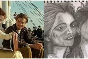 10 Editan adegan Rose 'Titanic' baca buku Jack, kocak