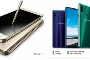 10 HP Samsung RAM 4 GB harga Rp 1 jutaan, desain mewah