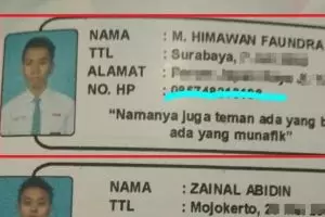 10 Kesan & pesan murid cowok di buku tahunan ini bikin cengar-cengir