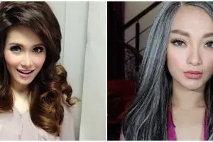 Pesona 8 penyanyi dangdut kenakan rambut palsu, bikin terpana