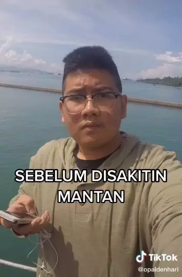 Transformasi lelaki pernah gendut dan jerawatan TikTok/@opaldenhari Transformasi lelaki pernah gendut dan jerawatan TikTok/@opaldenhari