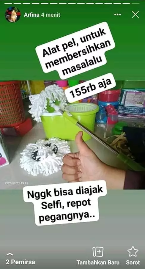 Deskripsi dagangan berkedok curhat Twitter Deskripsi dagangan berkedok curhat Twitter