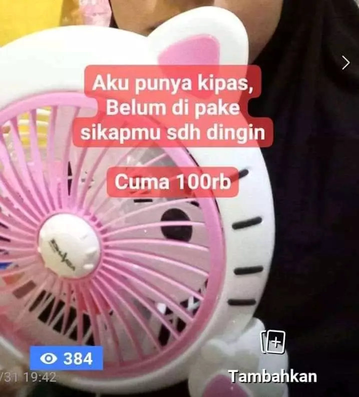 Deskripsi dagangan berkedok curhat Twitter Deskripsi dagangan berkedok curhat Twitter