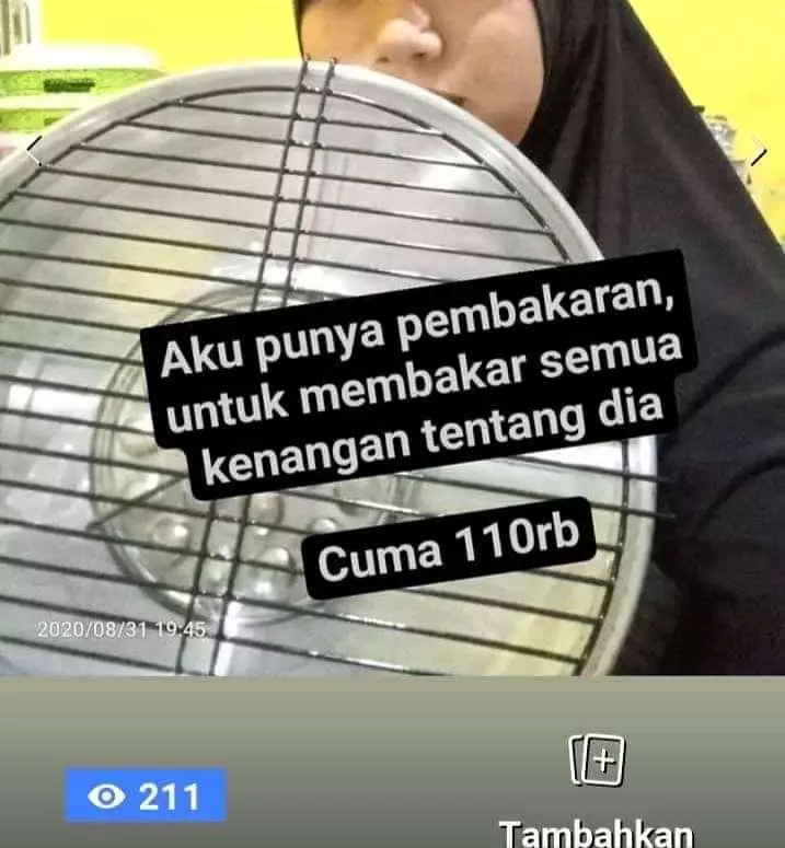 Deskripsi dagangan berkedok curhat Twitter Deskripsi dagangan berkedok curhat Twitter