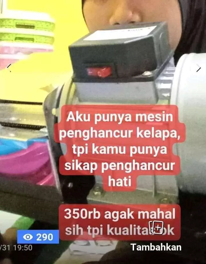 Deskripsi dagangan berkedok curhat Twitter Deskripsi dagangan berkedok curhat Twitter