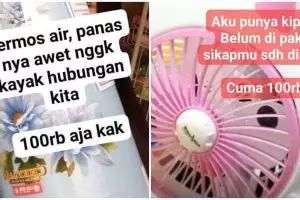 Deskripsi 15 barang dagangan berkedok curhat tipis-tipis, kocak