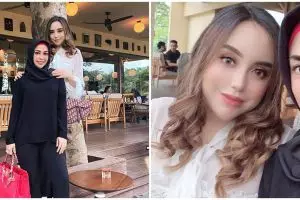 10 Potret kebersamaan Salmafina Sunan dan ibu, punya paras mirip