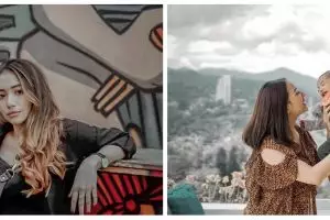 Hamil anak kedua, ini 10 momen romantis Adzana Bing Slamet dan suami