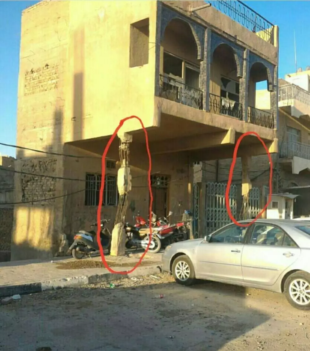 bangunan hampir roboh Instagram