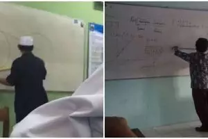 12 Gaya unik guru saat mengajar, banyak atraksinya