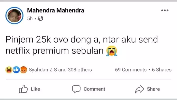 Status nyeleneh soal pinjam uang Berbagai sumber Status nyeleneh soal pinjam uang Berbagai sumber