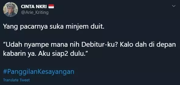 Status nyeleneh soal pinjam uang Berbagai sumber Status nyeleneh soal pinjam uang Berbagai sumber