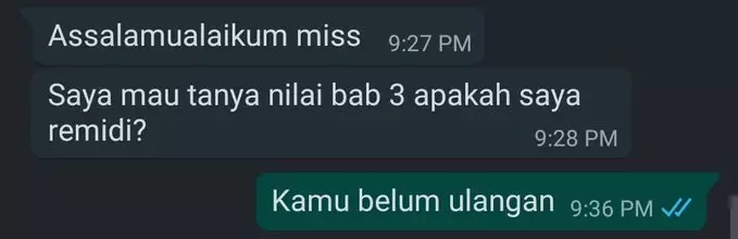 10 Chat lucu siswa diskakmat guru istimewa 10 Chat lucu siswa diskakmat guru istimewa