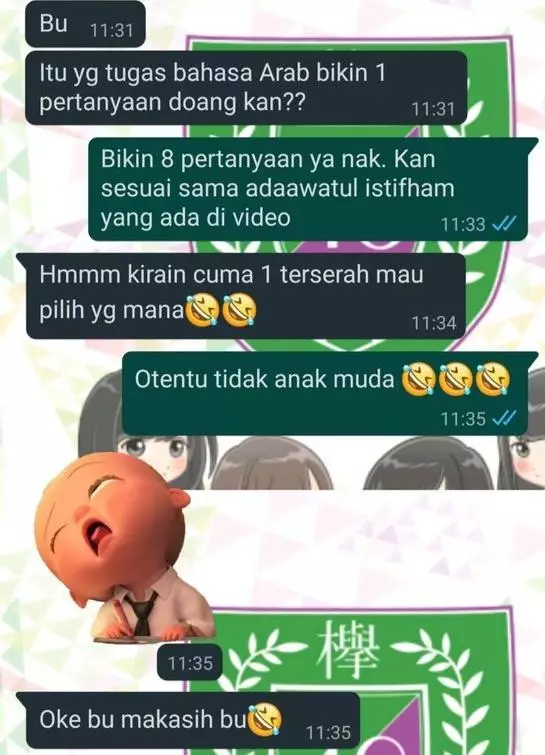 10 Chat lucu siswa diskakmat guru istimewa 10 Chat lucu siswa diskakmat guru istimewa