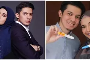 Potret Zaskia Sungkar tunjukkan baby bump, panen doa & dukungan