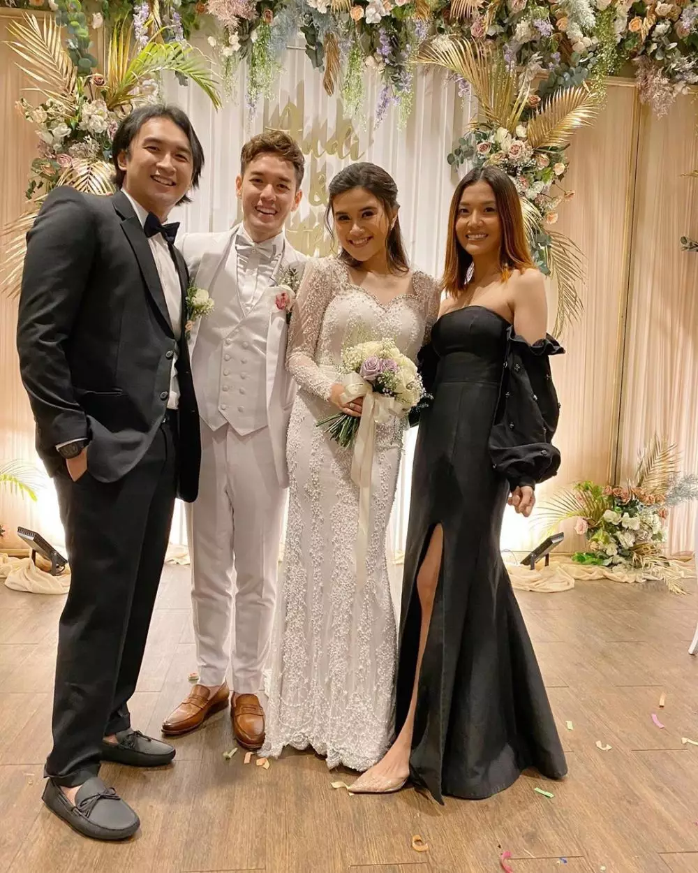 seleb ke nikahan Audi instagram 