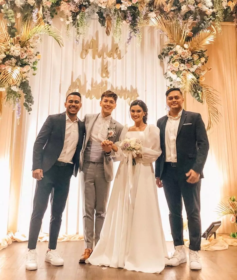 seleb ke nikahan Audi instagram 