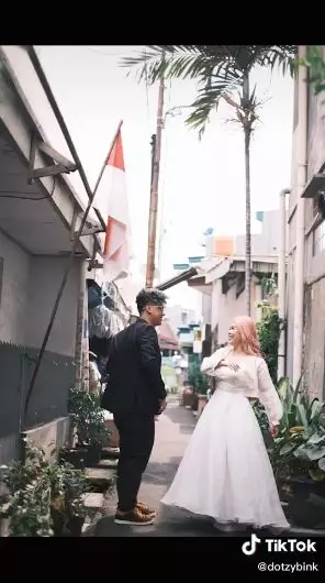 prewed di gang sempit TikTok