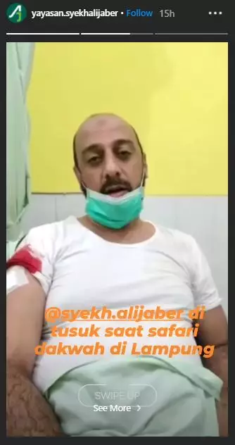 potret terkini kondisi Syekh Ali Jaber © 2020 brilio.net potret terkini kondisi Syekh Ali Jaber © 2020 brilio.net