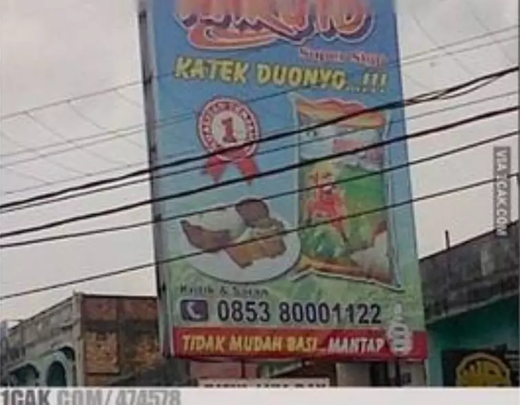 Dagangan pakai nama anime Naruto Berbagai sumber