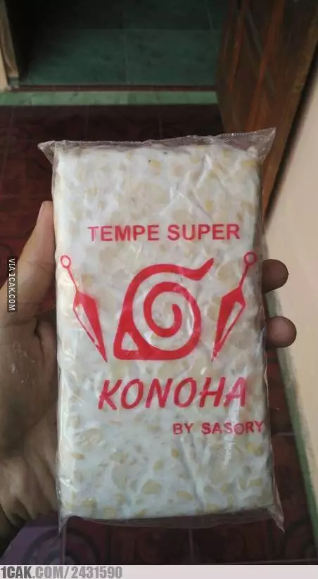 Dagangan pakai nama anime Naruto Berbagai sumber