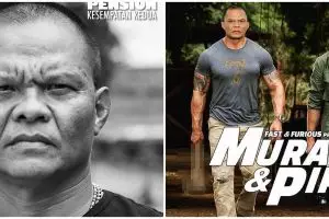 Identik kesan garang, 10 potret Murad 'Preman Pensiun' ini bikin gemas