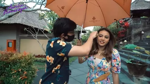 Atta dan Aurel di Bali © 2020 brilio.net