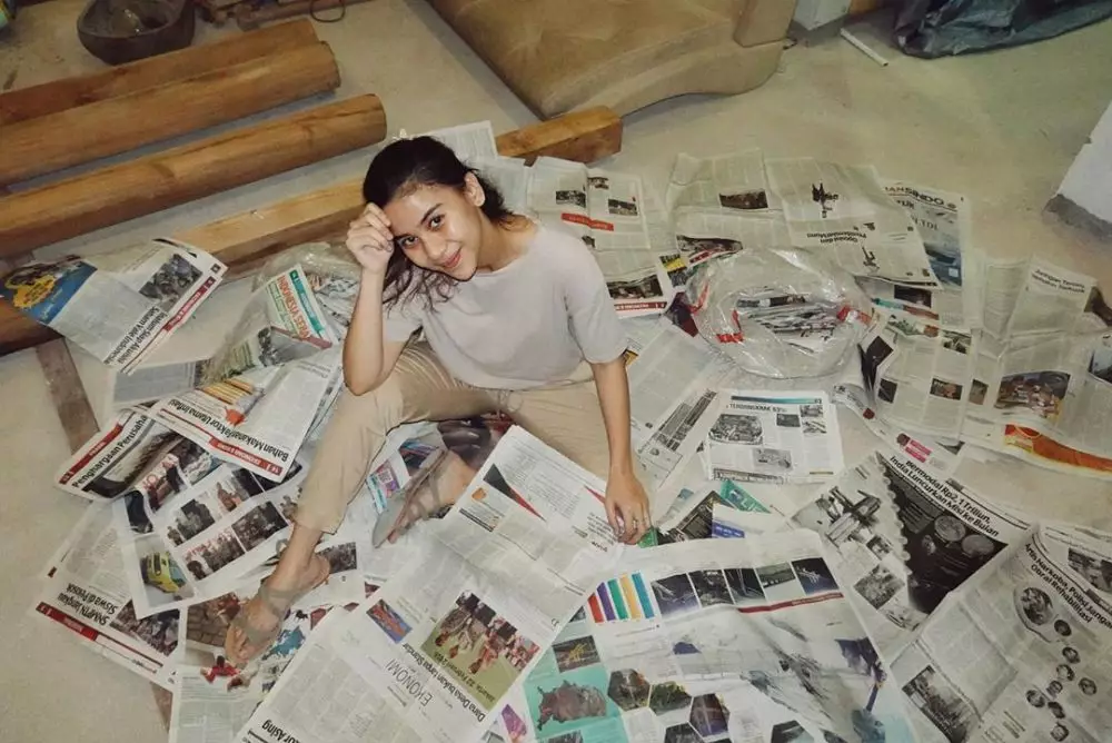 ruangan kerja Adinda Thomas Instagram ruangan kerja Adinda Thomas Instagram