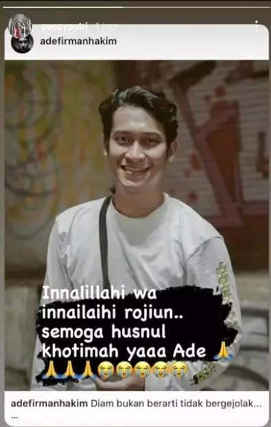 ucapan seleb untuk Ade Firman Instagram ucapan seleb untuk Ade Firman Instagram
