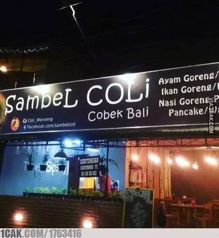 Nama warung singkatan Berbagai sumber