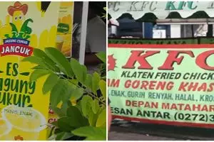 10 Nama warung pakai singkatan ini kocak, bikin dahi berkerut