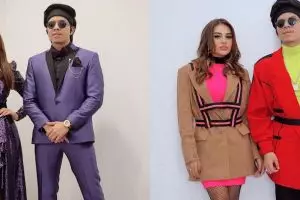 11 Potret Aurel Hermansyah dan Atta Halilintar kenakan pakaian senada